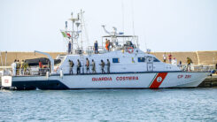 Italien, Lampedusa, Küstenwache, Mittelmeer, Flüchtlinge, Flucht