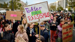 Demonstration, Demo, Berlin, Menschen, CDU, Friedrich Merz, Stadtbild,, Rassismus