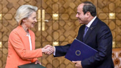 Abdel Fattah el-Sisi, Ägypten, Migrationspolitik, Ursula von der Leyen, Flüchtlingspolitik, Europäische Union, EU, Abkommen, Pakt