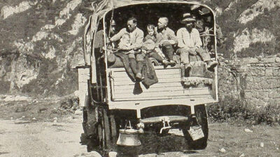 Deutsche, Migranten, Migration, Persien, Geschichte, Lkw, Transport, Menschen