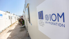 IOM, Migration, Flüchtlinge, Flüchtlingslager, Container, Flucht, Asyl, Hilfe