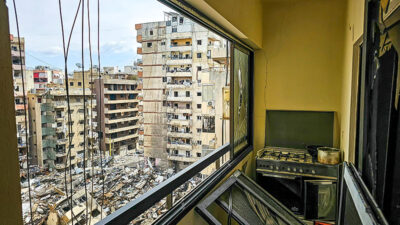 Beirut, Libanon, Krieg, Bombe, Schutt, Häuser, Gebäude, Zerstörung