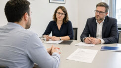 Bewerbung, Bewerbungsgespräch, Job, Arbeit, Arbeitsmarkt, Mann, Frau