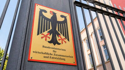 Bundesministerium, Wirtschaft, Entwicklung, Zusammenarbeit, Entwicklungshilfe, Geld, Politik, Schild