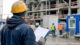 Arbeiter, Baustelle, Bauarbeiter, Sicherheitshelm, Arbeit, Bau