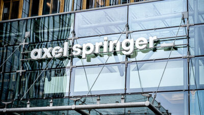 Axel Springer, Medium, Medien, Bild, Zeitung, Gebäude, Schild