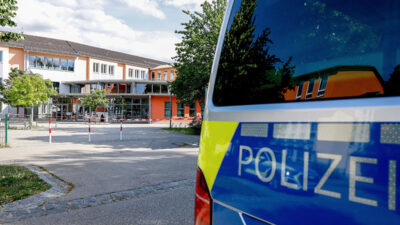 Polizei, Schule, Straftat, Gewalt, Absperrung, Kriminalität, Schongau