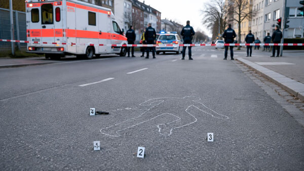 Polizei, Krankenwagen, Mord, Schuss, Pistole, Verbrechen, Straftat