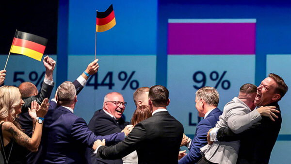 AfD, Jubel, Landtagswahl, Sachsen-Anhalt, Politik, Hochrechnung, Wahlergebnisse