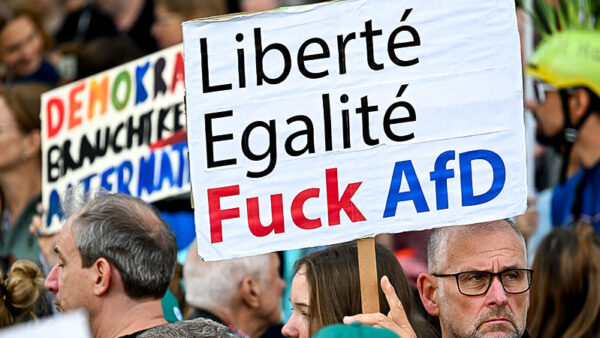 Demonstration, Demo, AfD, AfD-Verbot, Vielfalt, Menschen, Gesellschaft, Rechtsextremismus