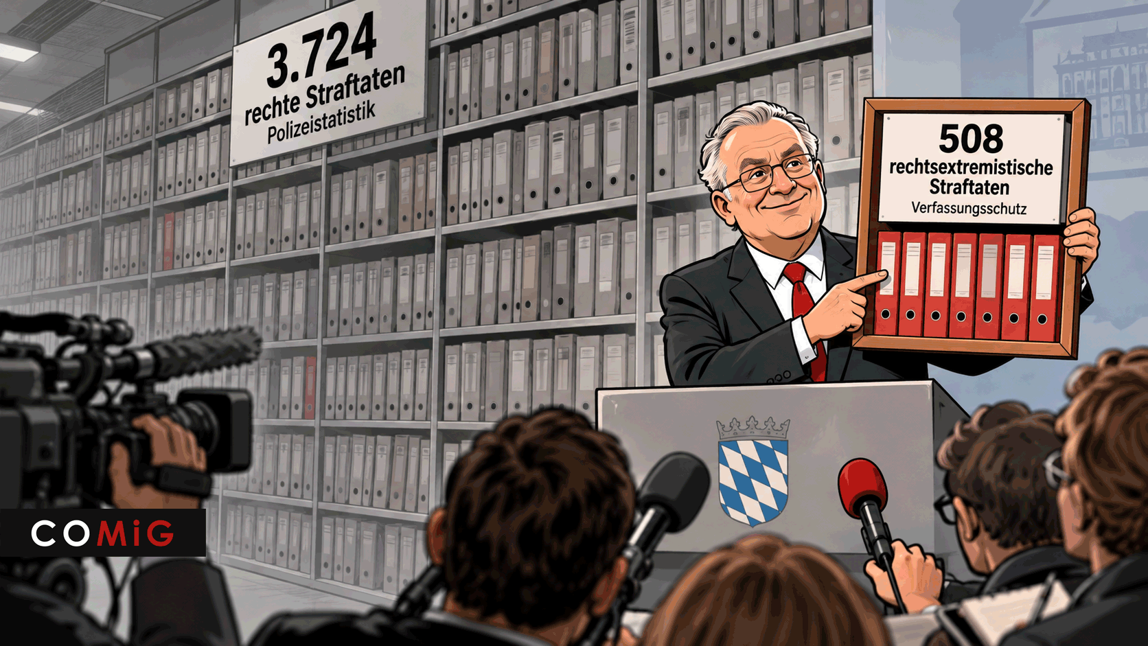 Bayern, Statistik, comig, Rechtsextremismus