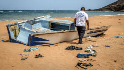 Dschibuti, Afrika, Boot, Unglück, Tote, Flüchtlinge, Flüchtlingsboot, Meer, Flucht, Tod