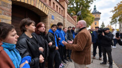 Synagoge, Halle, Gedenken, Tillschneider, AfD, Politiker, Juden, Studierende