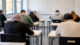 Sprachtest, Sprachprüfung, Integrationskurs, Migranten, Kursraum, Sprache