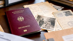 Reisepass, Staatsbürgerschaft, Deutschland, Familienfoto, historische Dokumente, Stammbaum, Abstammung
